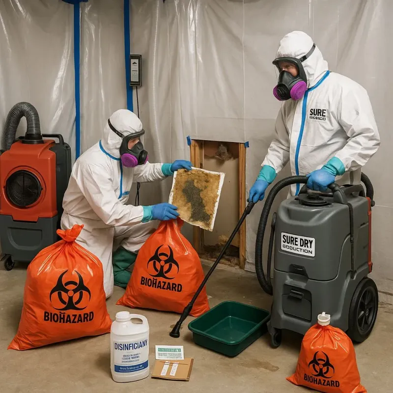 Contaminated Water Handling Protocols process in Brookfield, MO