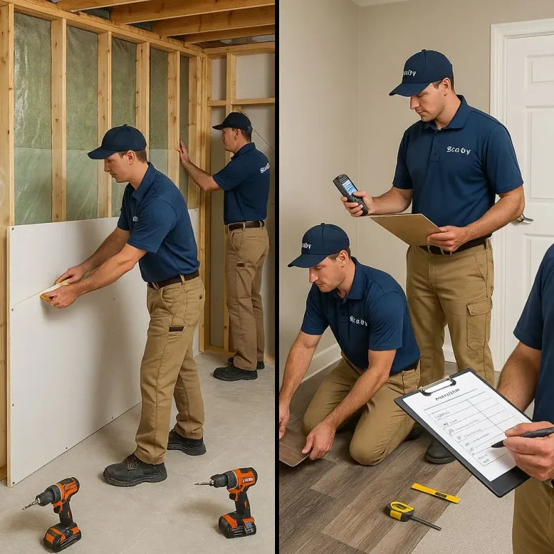 Repairs and Reconstruction process in Brookfield, MO